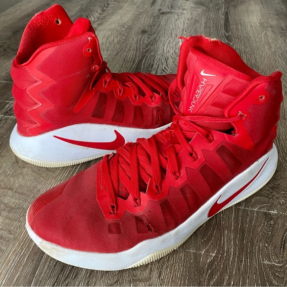 Nike Other - Nike Hyperdunk Red Basketball Shoes Size 11.5